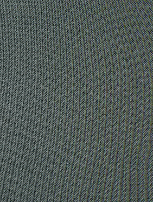 Polo manches courtes slim uni col mao piqu&eacute;