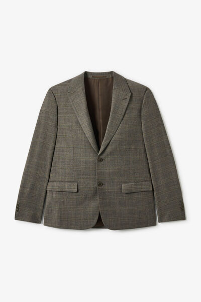 Geruite comfort kostuumvest