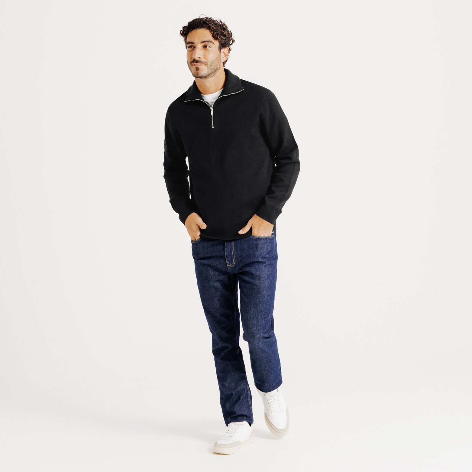 "Le Parfait by JULES" trui met truckerskraag