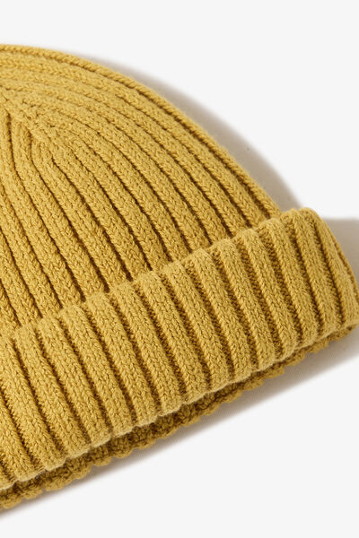 Bonnet court en coton