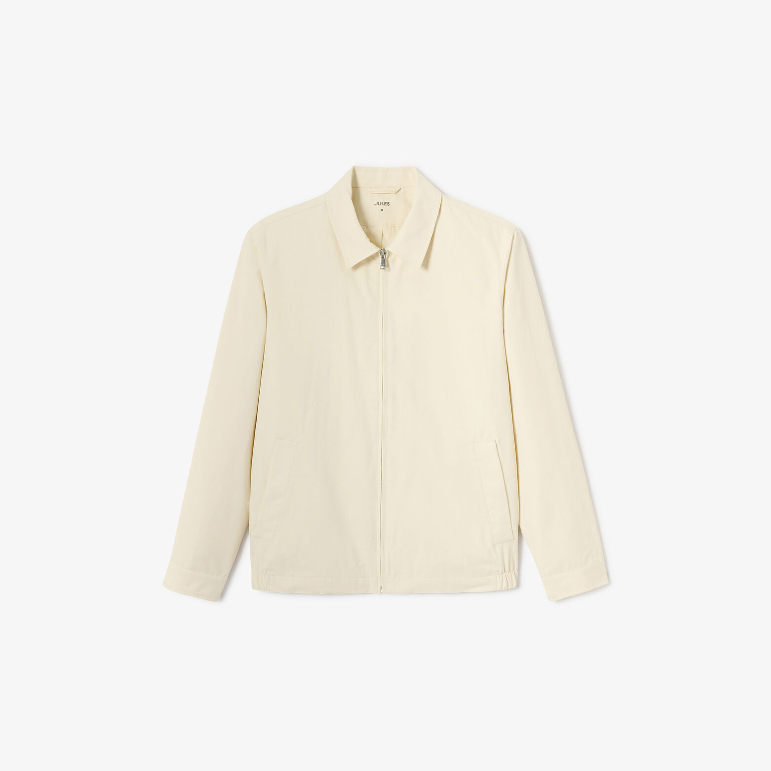 Blouson col chemise zipp&eacute;