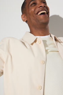 Pull col rond en cote