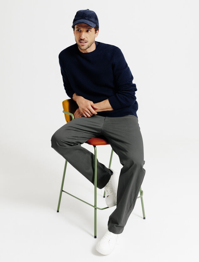 Pantalon chino loose