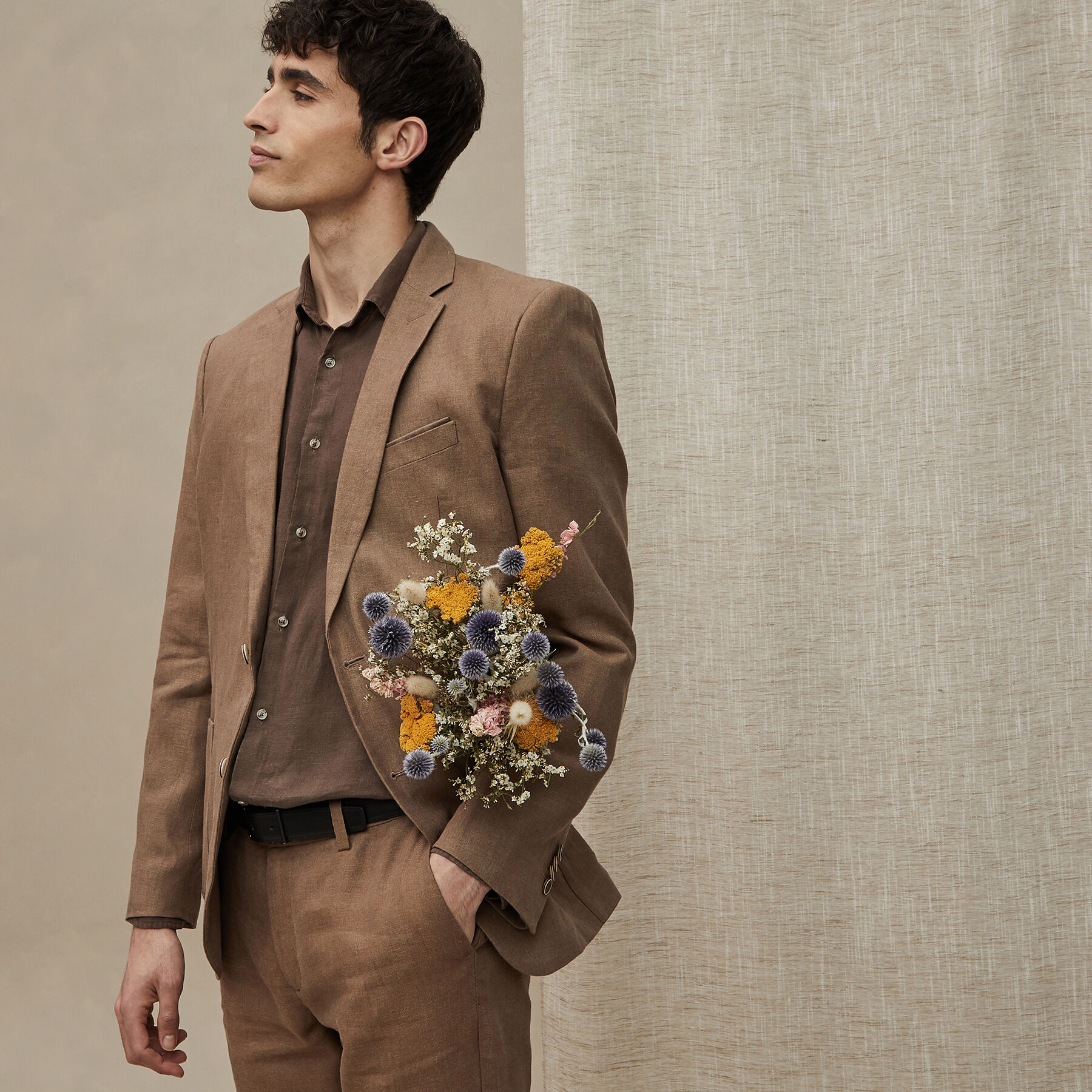 Costume lin hotsell homme jules