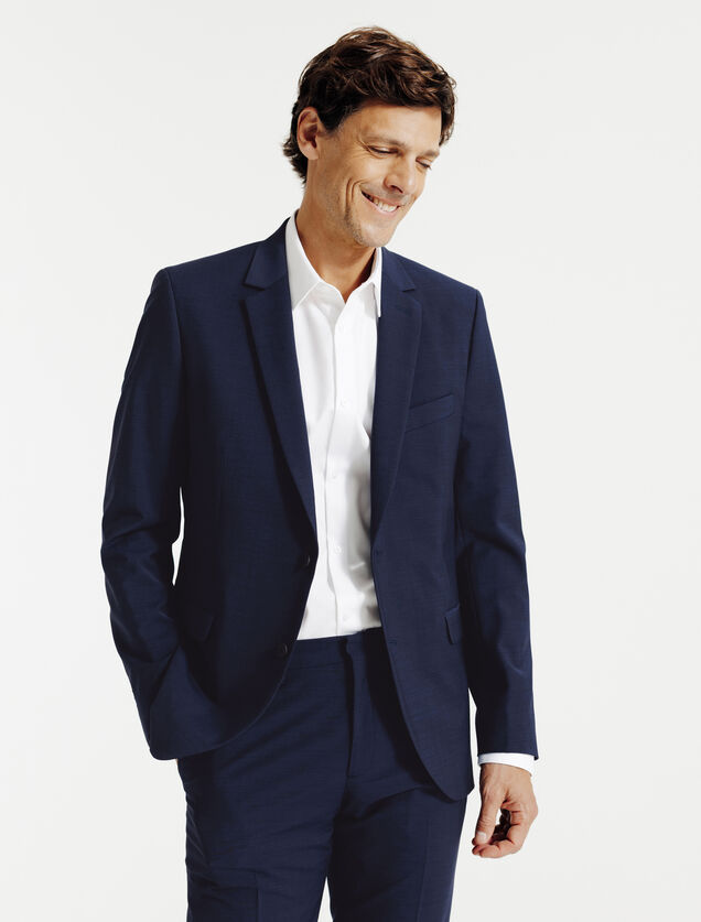 Slim fit kostuumvest