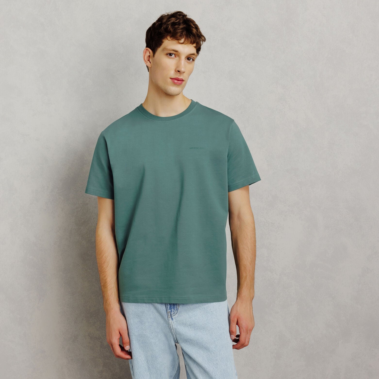 Tee shirt en molleton l&eacute;ger