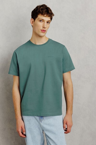 Tee shirt en molleton l&eacute;ger