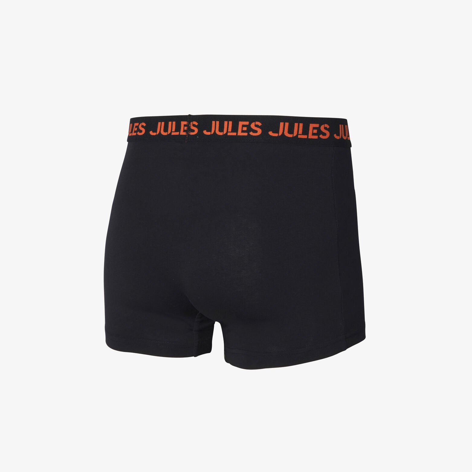 Boxer en coton avec ceinture color&eacute;e