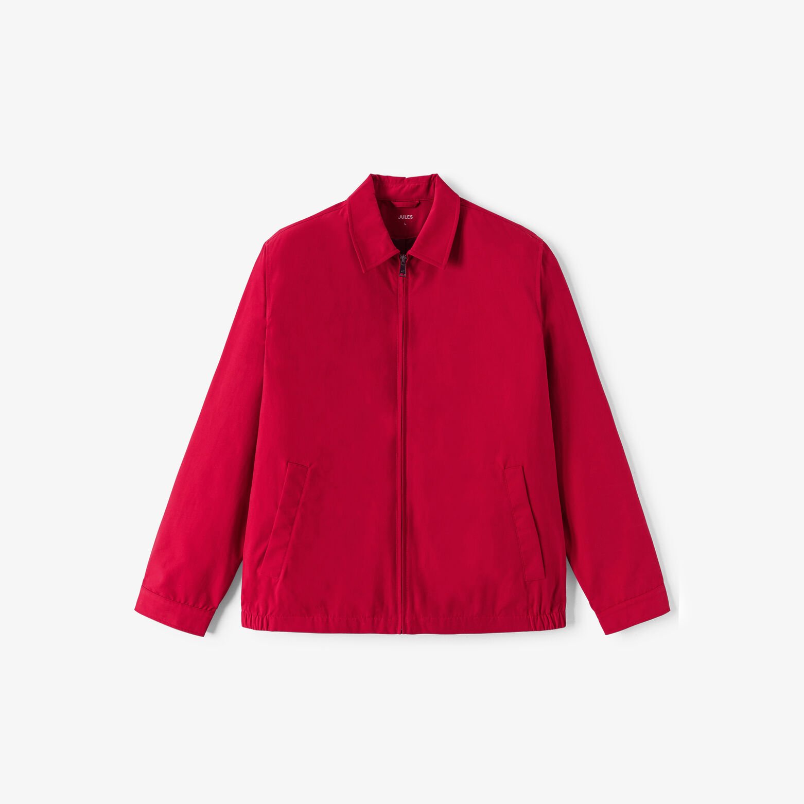 Blouson col chemise zipp&eacute;