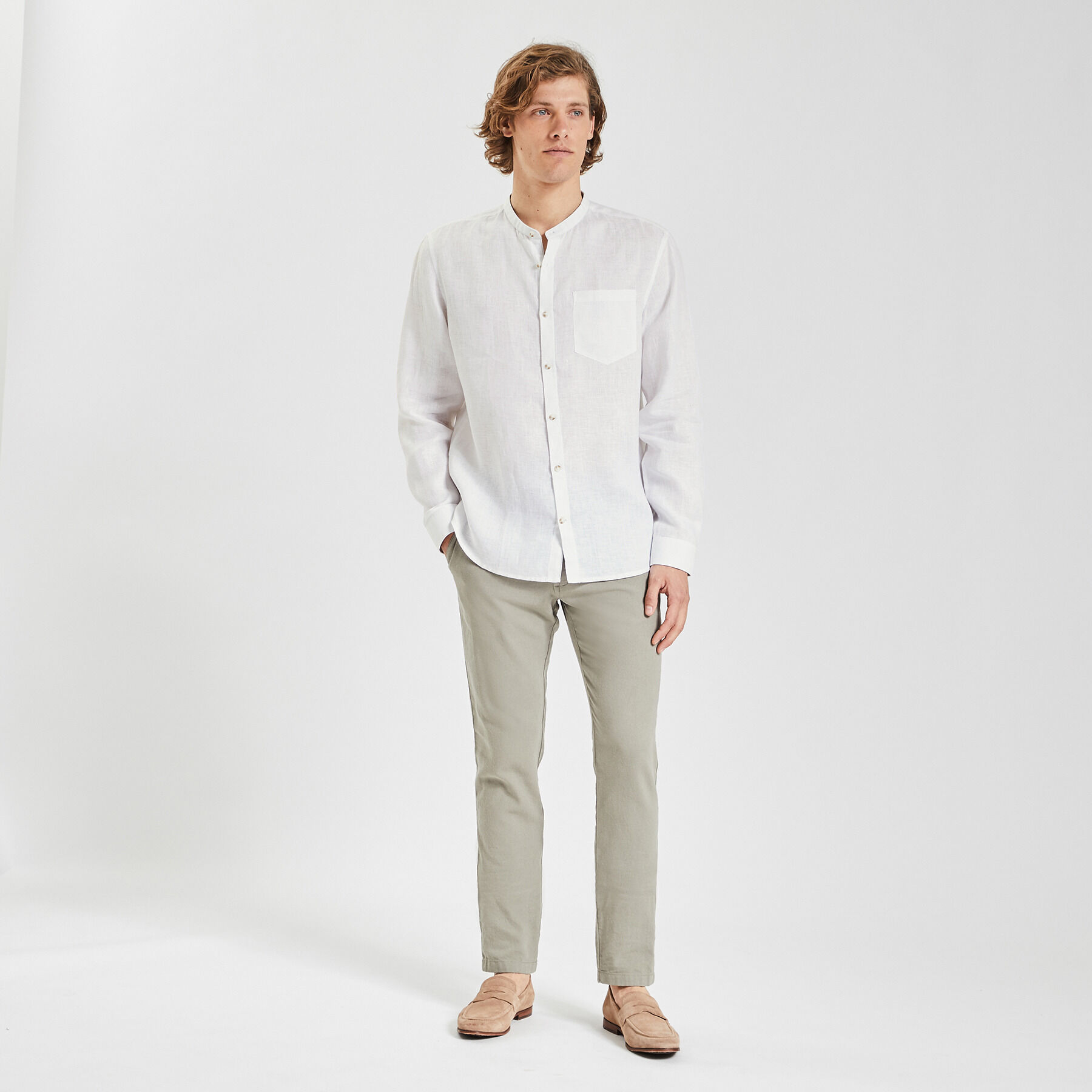Chemise col mao 2025 jules