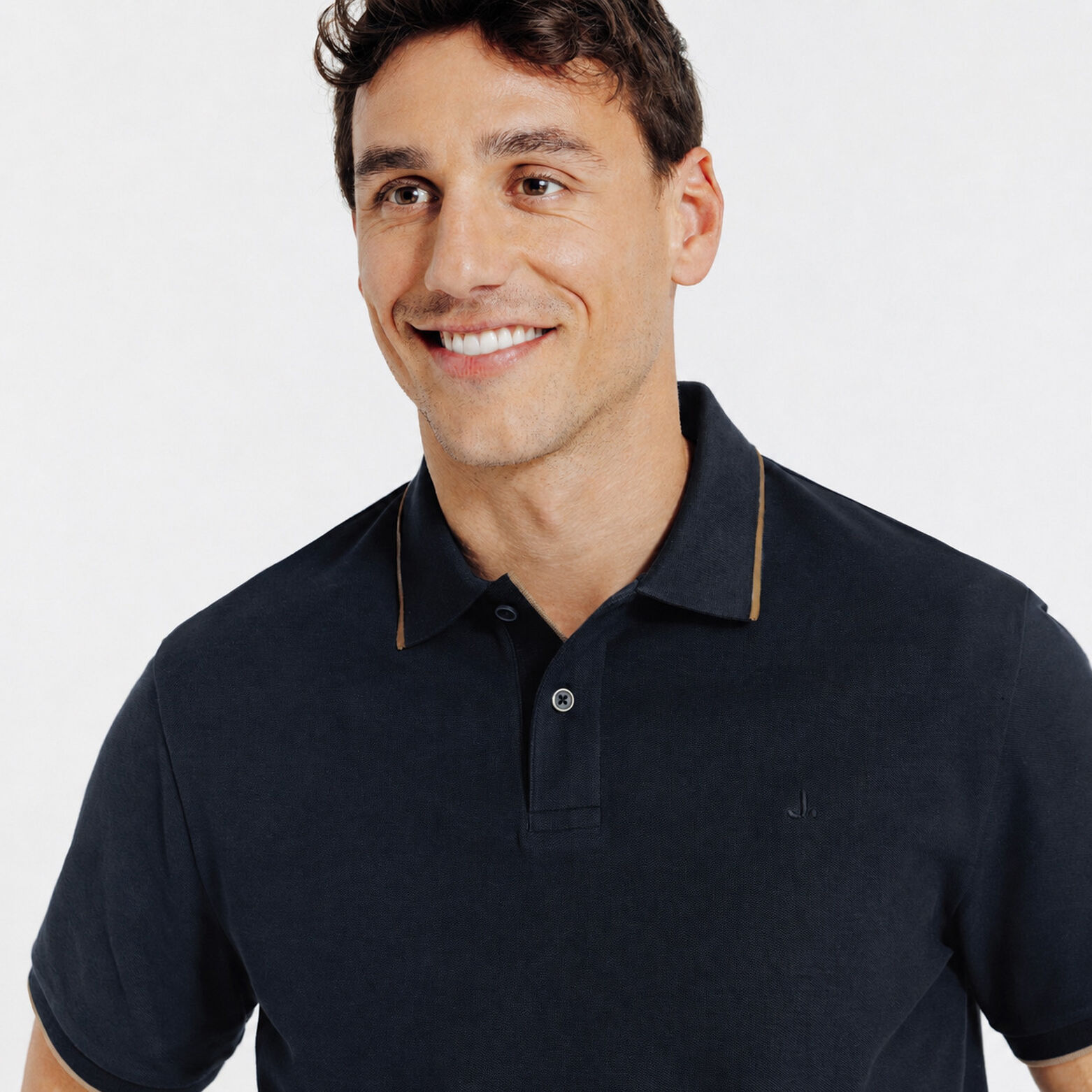 Polo manches courtes uni "le parfait by JULES"
