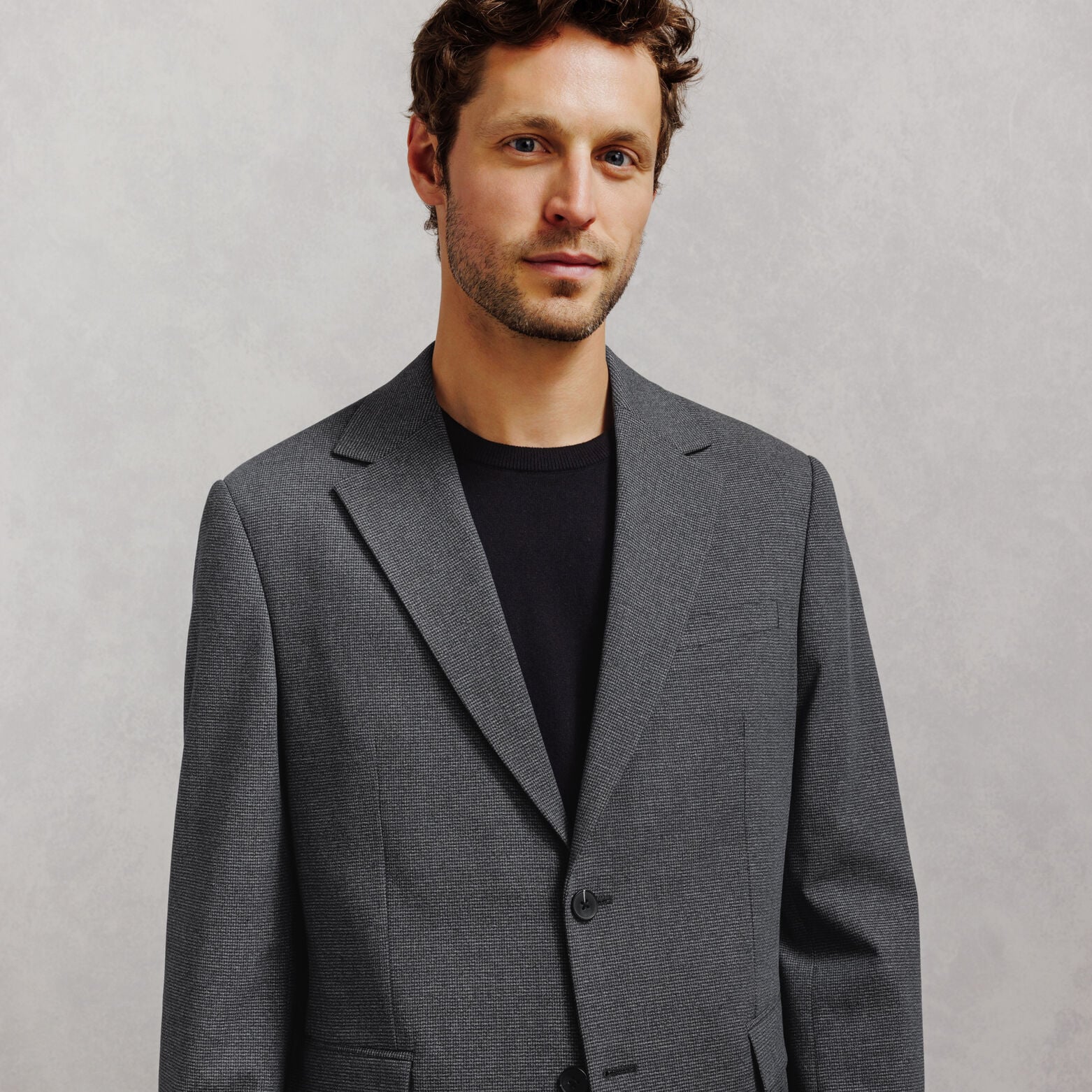 Veste de costume loose pied de puce
