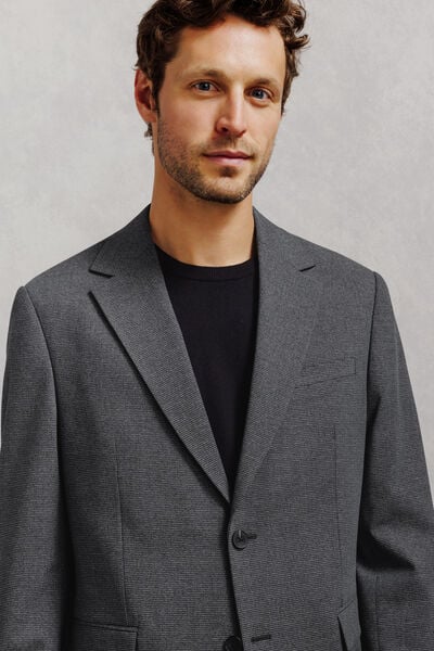 Veste de costume loose pied de puce
