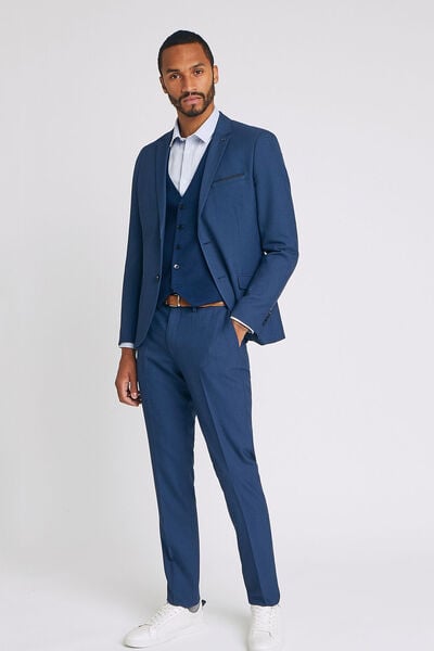 Costume Slim Bleu Marine Jules - Taille 46, Deux-pièces, Occasion Parfait état