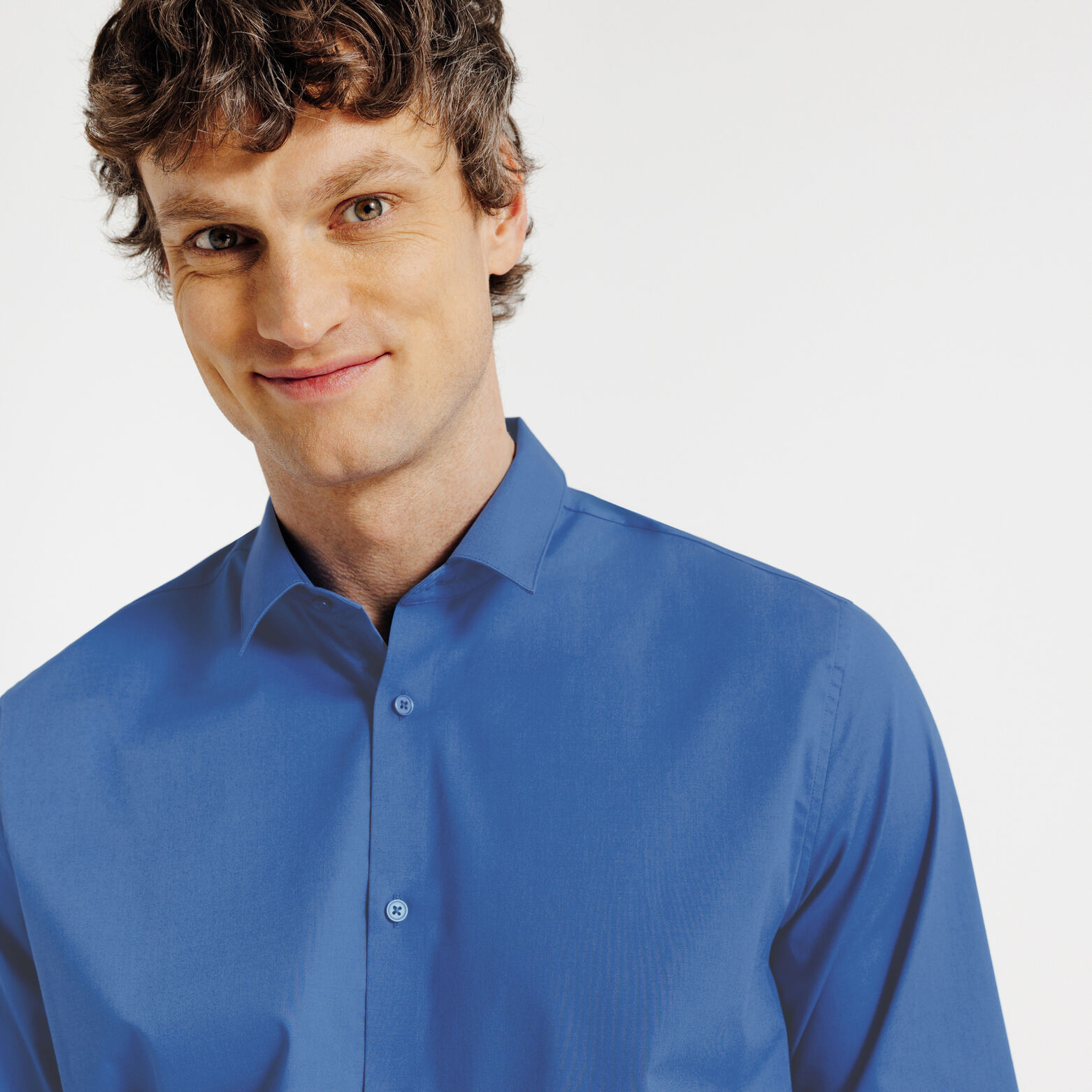 Chemise regular unie