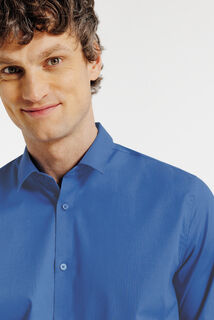 Regular fit effen hemd