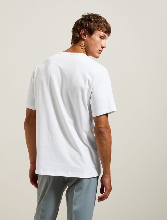 Zacht T-shirt met ronde hals