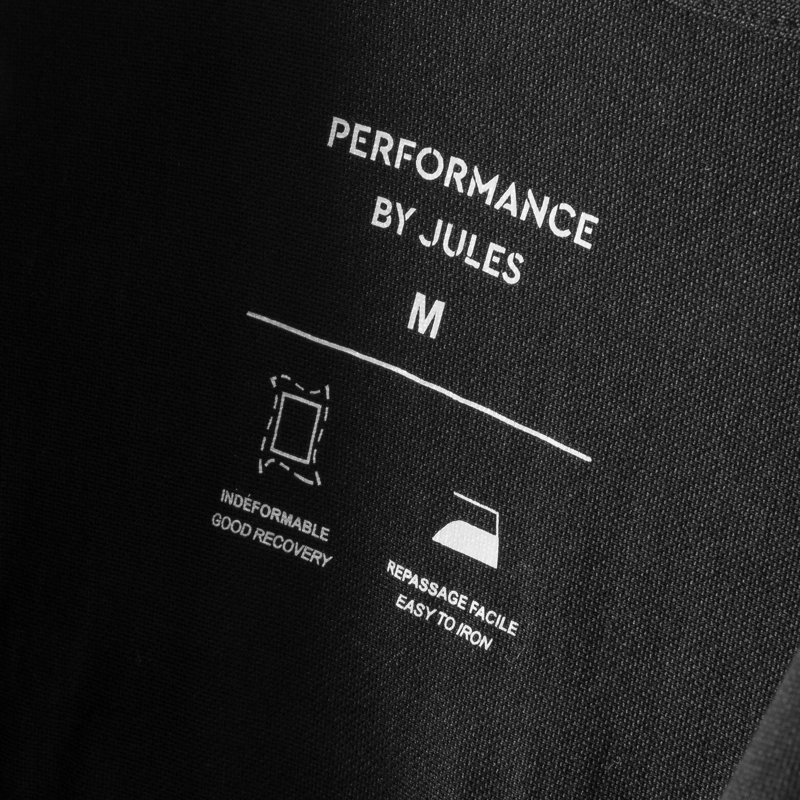 Chemise en maille coton slim