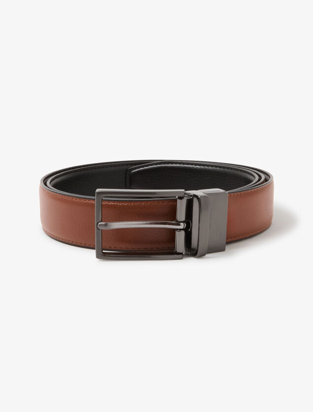 Ceinture réversible à boucle