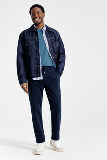 Basic T-shirt met ronde hals