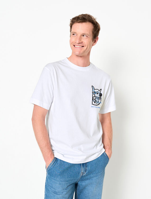 Tee shirt licence Basquiat