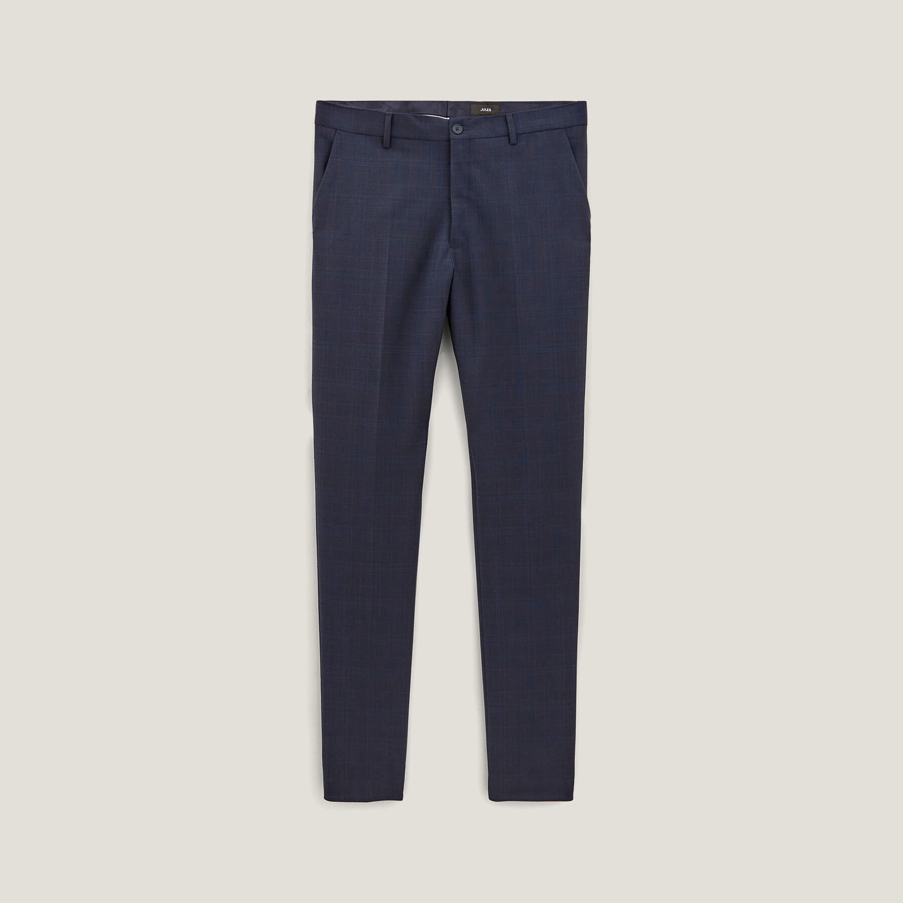 Pantalon de costume slim carreaux