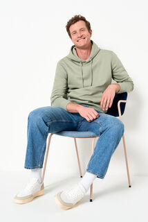 Sweat à capuche uni