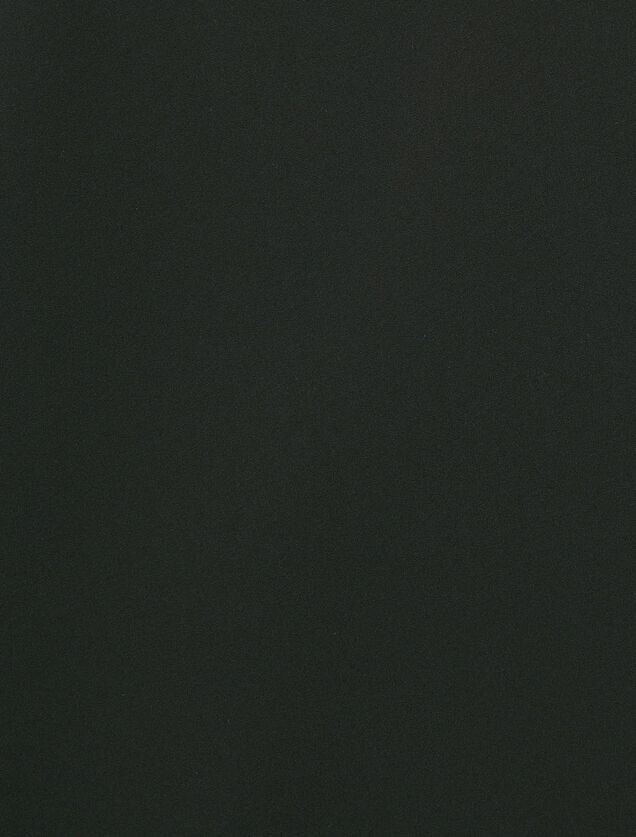 Blouson zipp&eacute; col montant