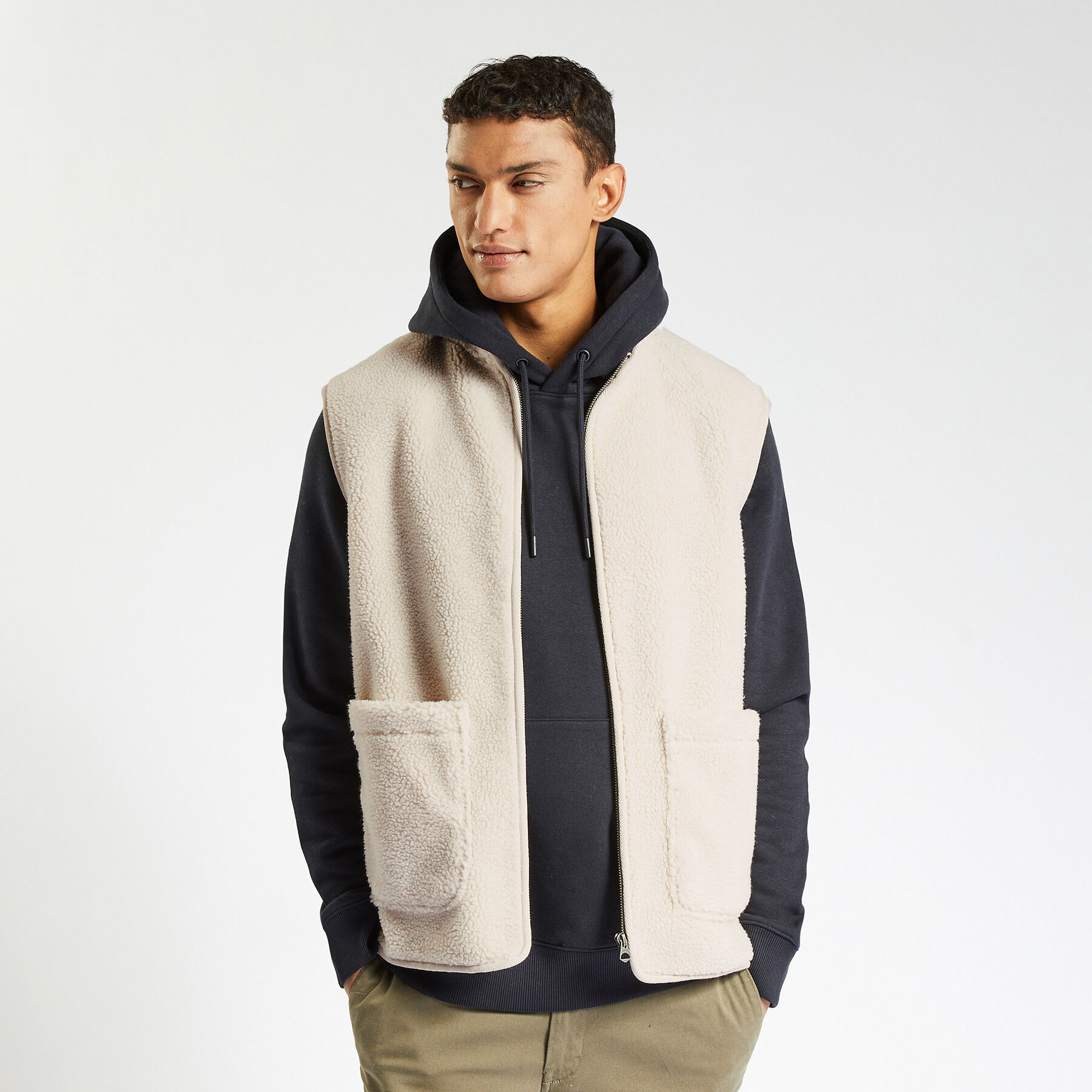 Veste sans manche best sale sherpa