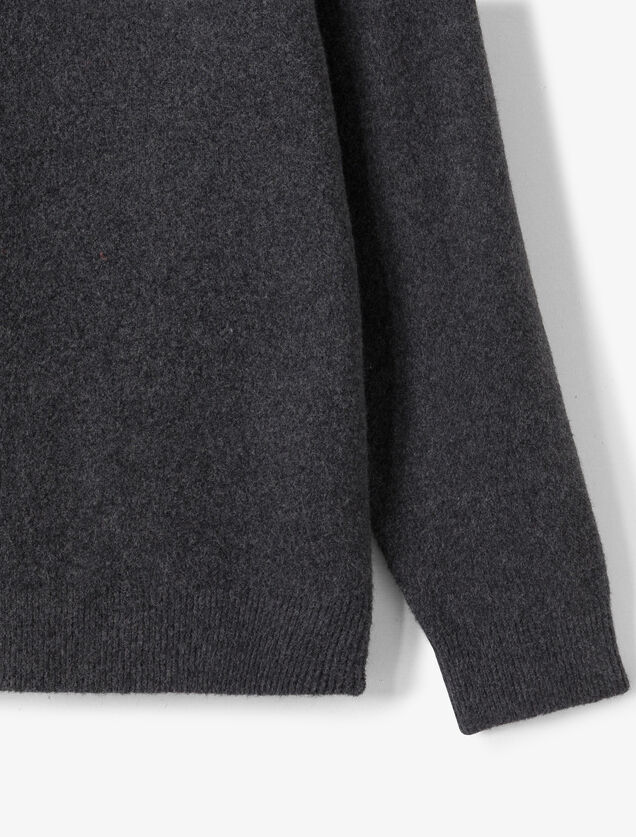 Gilet cardigan mousseux