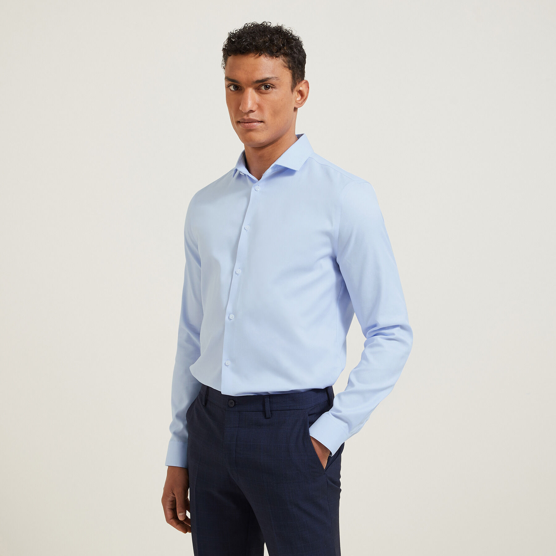 Chemise bouton de manchette sale jules