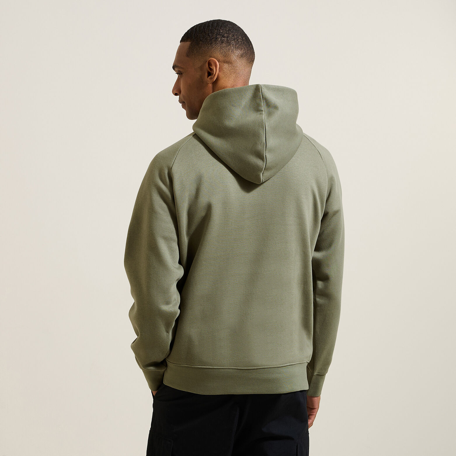 Sweat à capuche matière technique