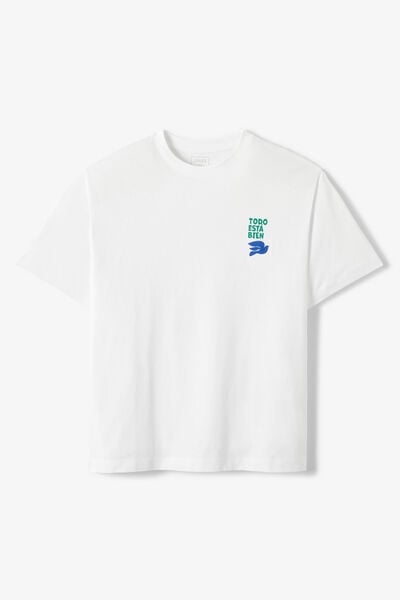 Tee shirt imprim&eacute; devant dos
