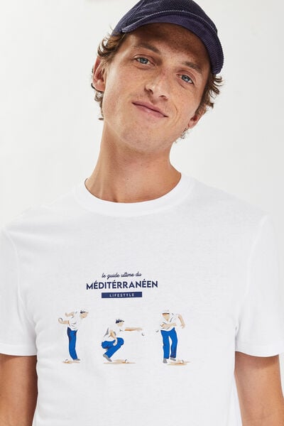Tee shirt jules plage côte méditerranée