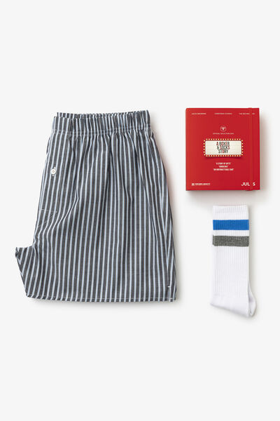Coffret version anglaise caleçon et chaussettes