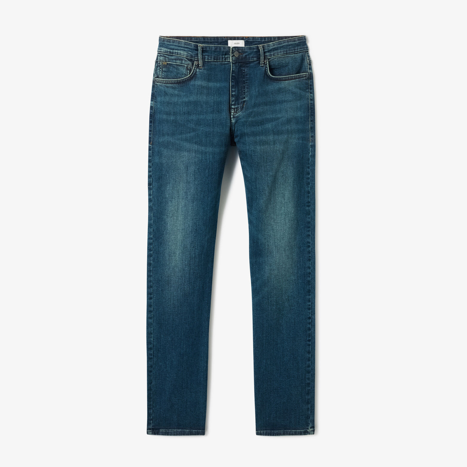 Jean straight urbanflex 3 longueurs d&eacute;lav&eacute;