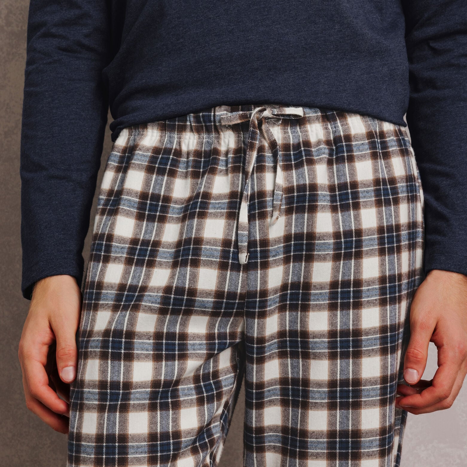 Pyjamaset in flanel 