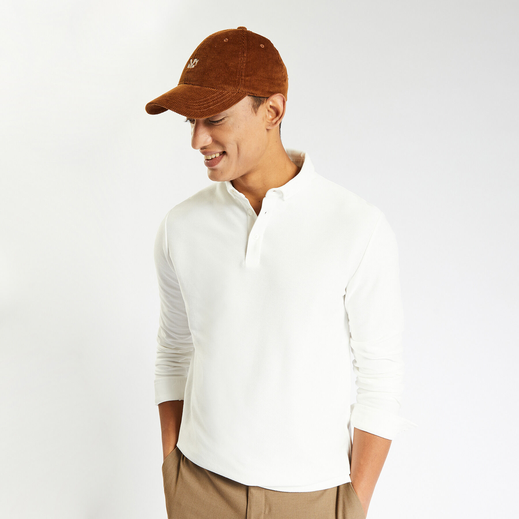 Polo manche sale longue homme jules