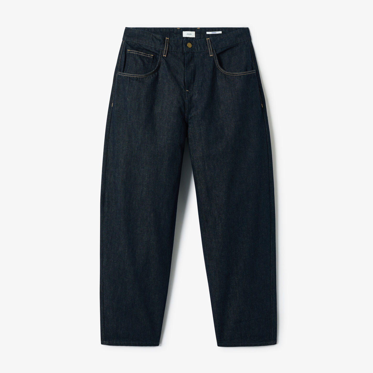 Jean barrel brut 100% coton
