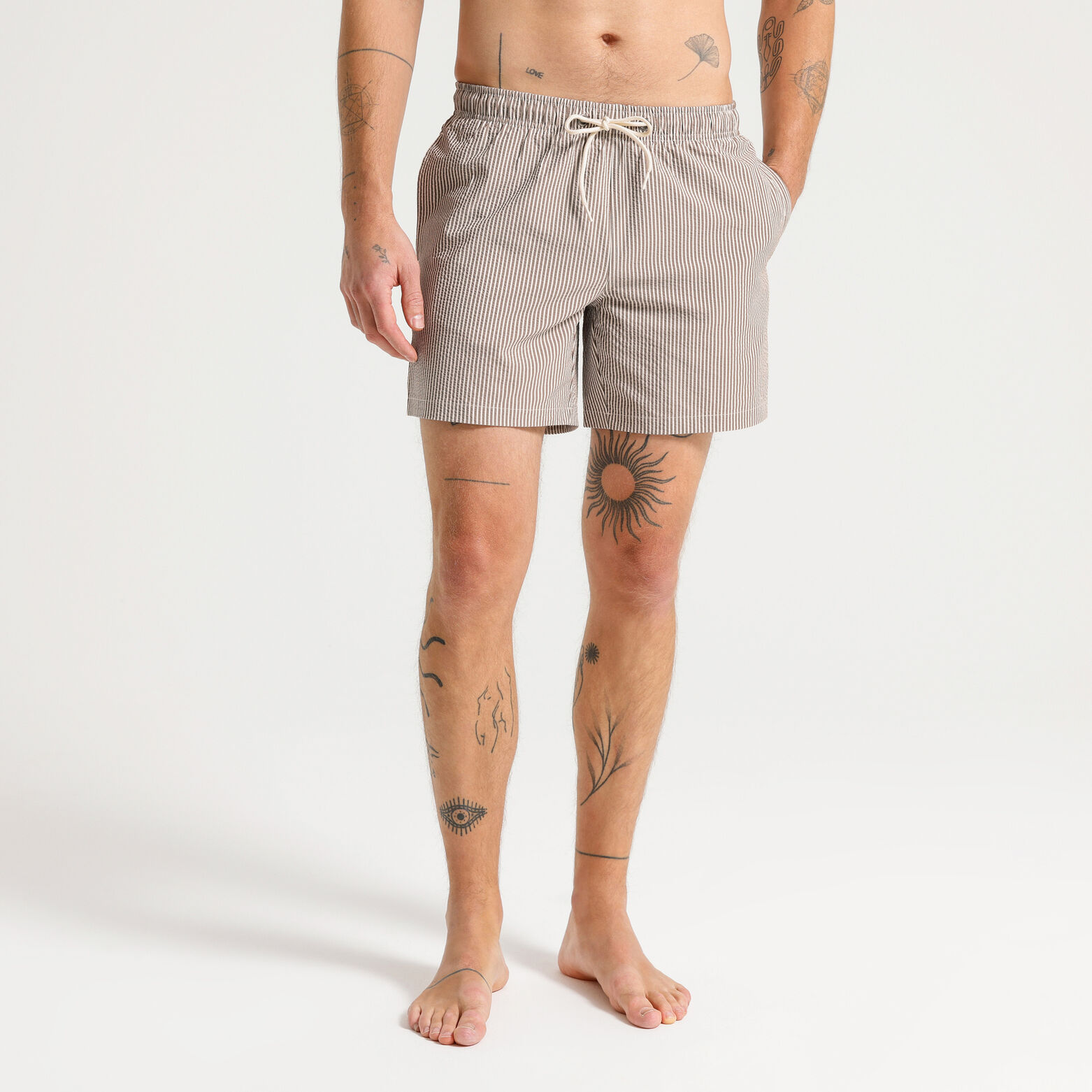 Maillot de bain seersucker ray&eacute;