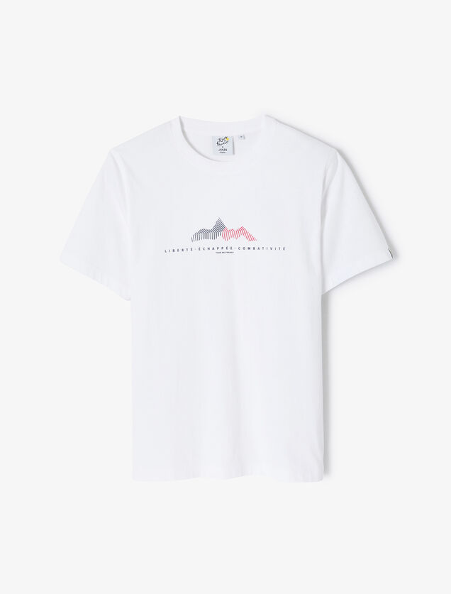 Tee shirt licence Tour de France