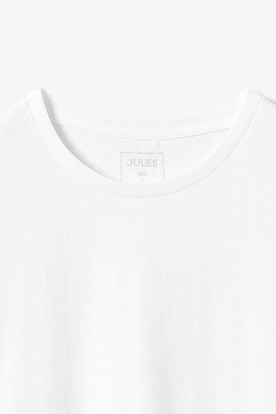 Tee shirt col rond en coton