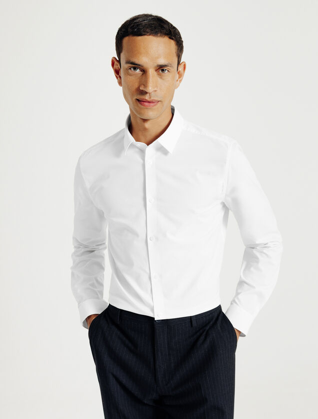 Chemise extra slim unie