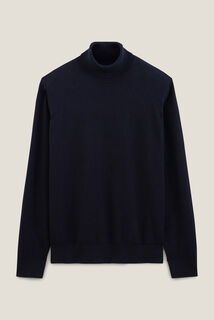 Pull col roulé