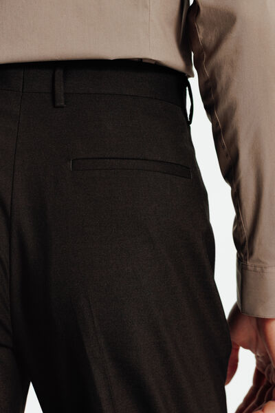 Pantalon de costume confort uni