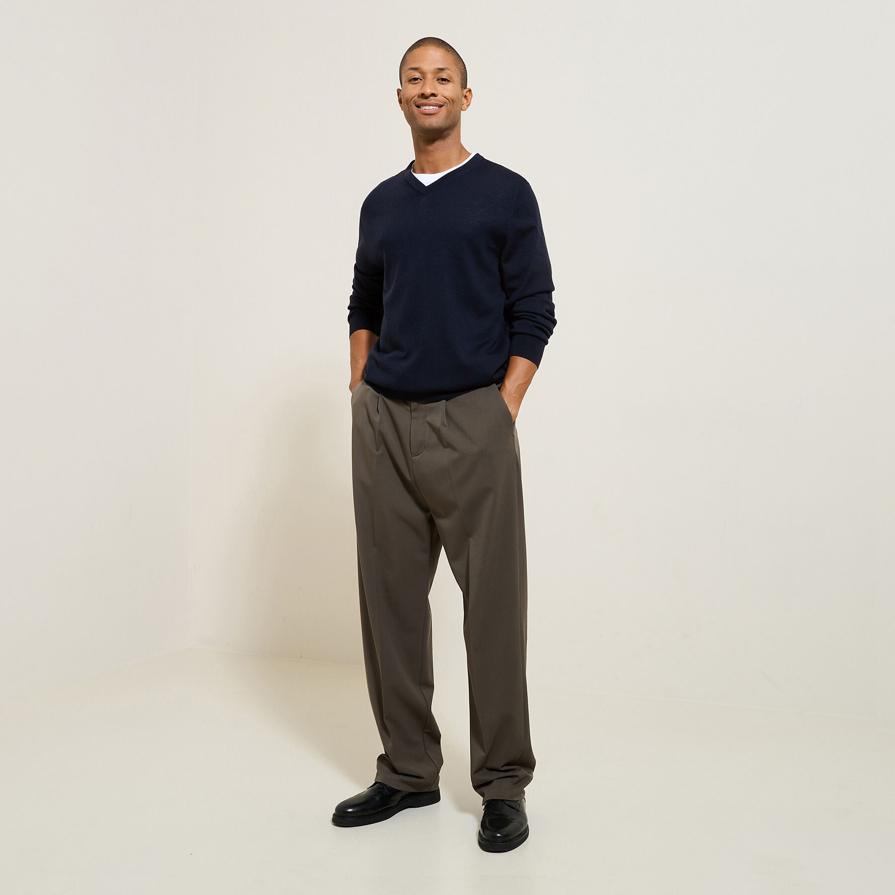 Pull col v homme jules hotsell