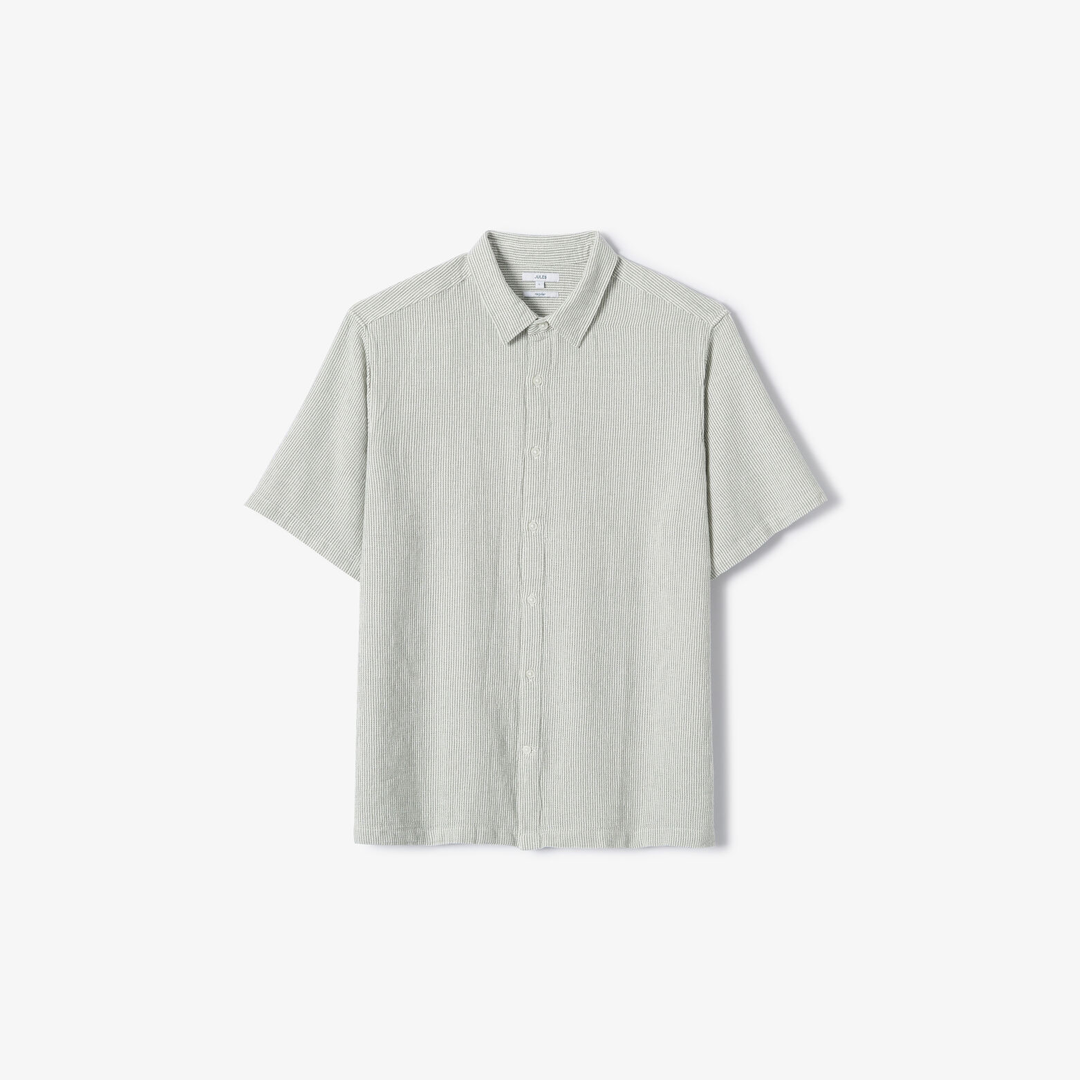 Effen gebreid hemdje in katoen 