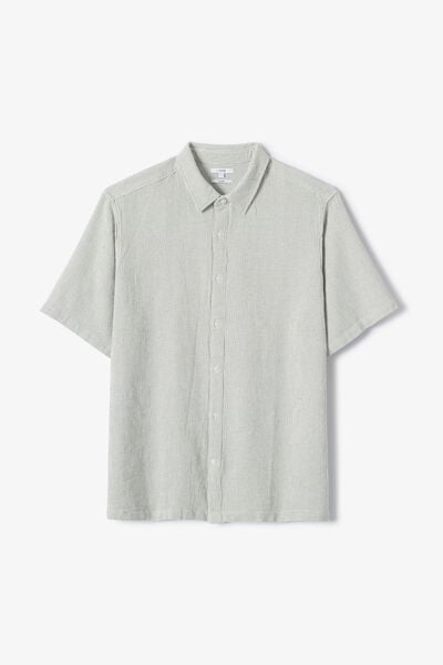 Effen gebreid hemdje in katoen 