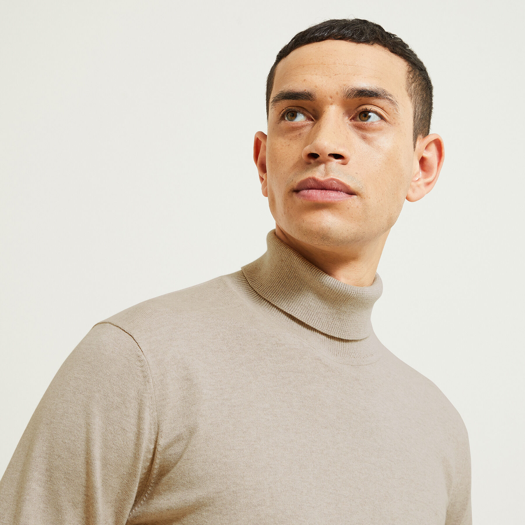 Pull col roule homme Jules