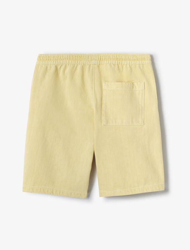 Bermuda taille &eacute;lastiqu&eacute;e